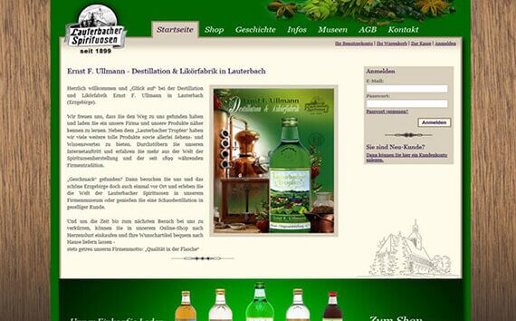 Lauterbacher Onlineshop