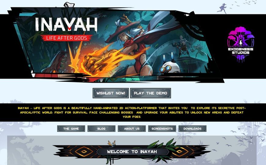 Inayah Game Website