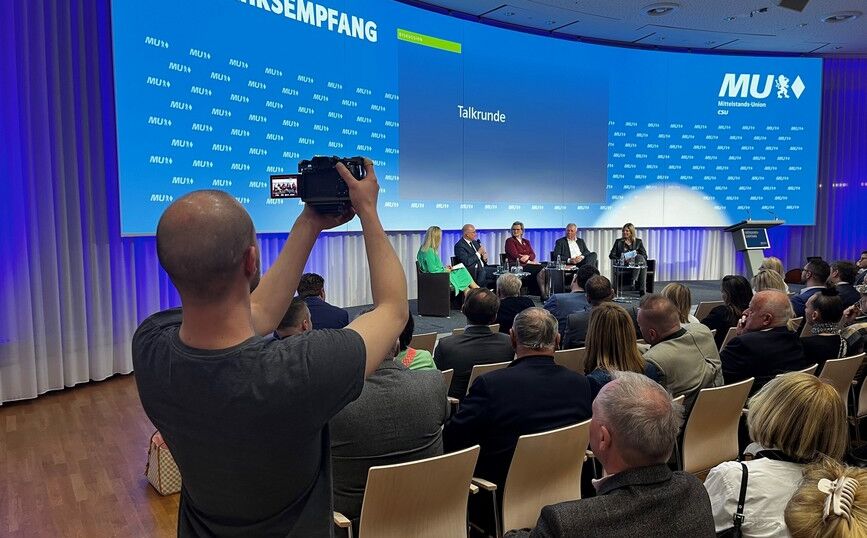 mediale Begleitung CSU-Mittelstands-Union Frühjahrsempfang