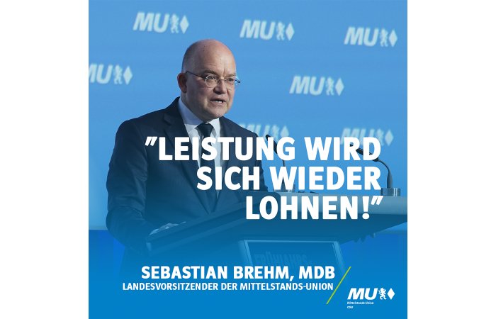 mediale Begleitung CSU-Mittelstands-Union Frühjahrsempfang
