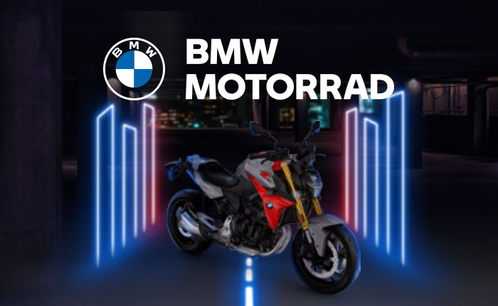 animierte Standard-Werbebanner "BMW Motorrad"